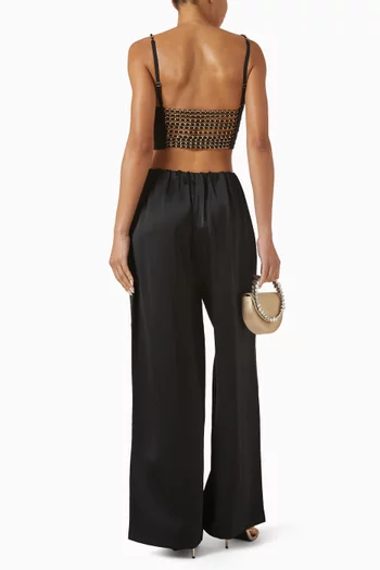 Blake Bustier Cropped Top