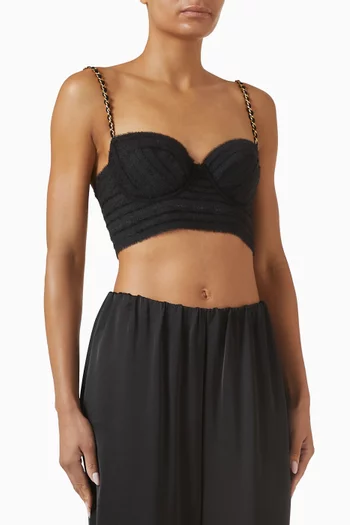 Blake Bustier Cropped Top