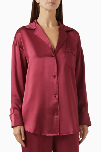 Falcon Shirt in Silk