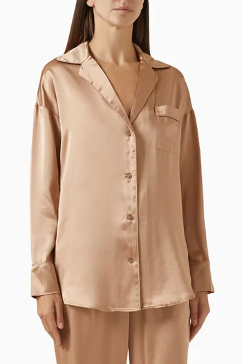 Falcon Shirt in Silk