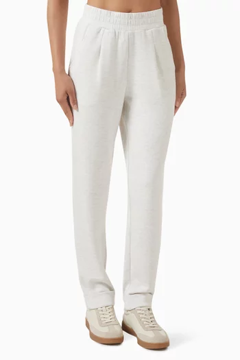 بنطال رياضي بحواف مطوية بطول 28.5‏ بوصة قماش دابل سوفت