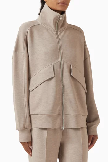 Garcia Zip-through Jacket in DoubleSoft® Fabric