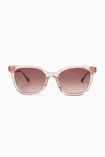 Jorja Square Sunglasses in Eco Acetate
