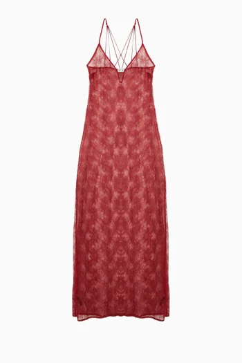 Sunburn Maxi Dress in Lace