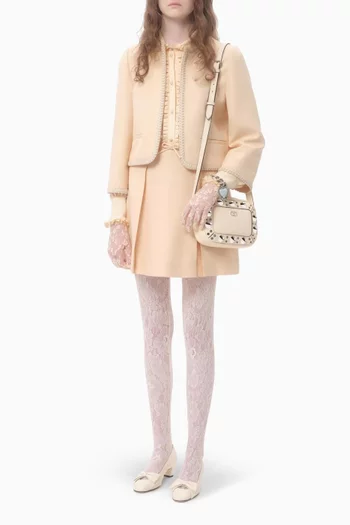 Nellcôte Shoulder Bag in Grainy Leather