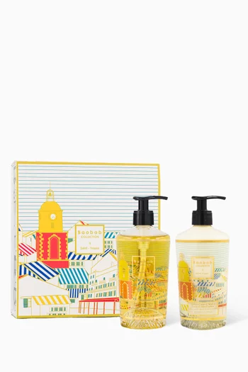Saint-Tropez Body & Hand Lotion + Hand Wash Gel Gift Box
