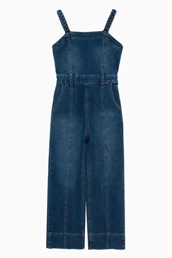 Bootcut Jumpsuit in Denim