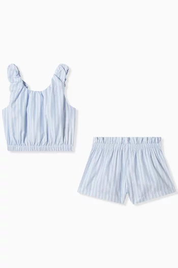 2-piece Striped Set