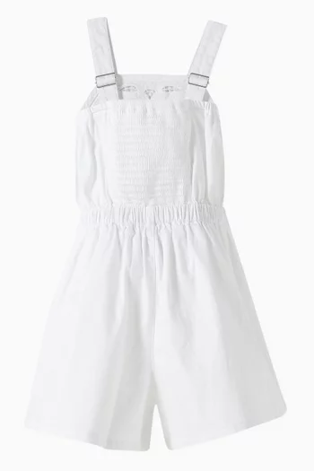 Embroidered Romper