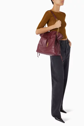 Jamie Shopping Bag in Lambskin