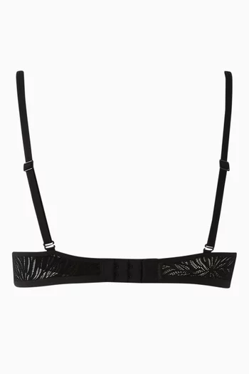 CK Instinct Triangle Bra in Sheer Lace