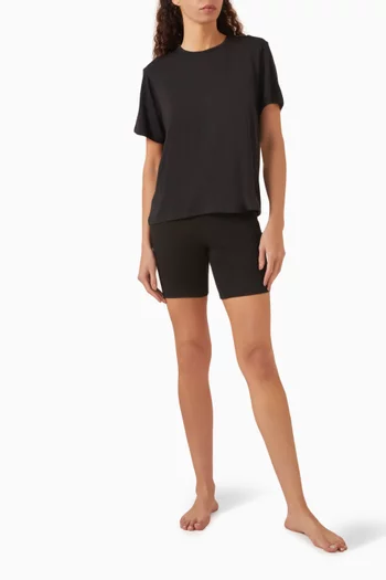 Relaxed T-shirt in Modal-jersey