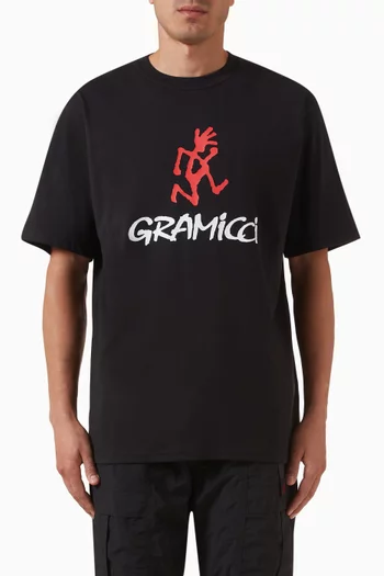 Logo T-shirt in Cotton-jersey