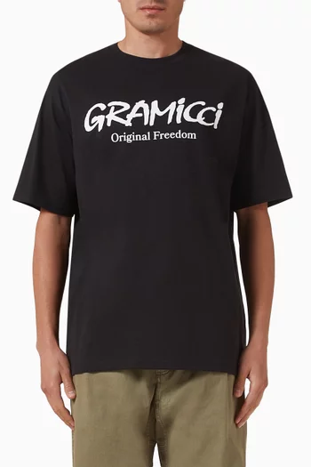 Original Freedom Logo T-shirt in Cotton-jersey