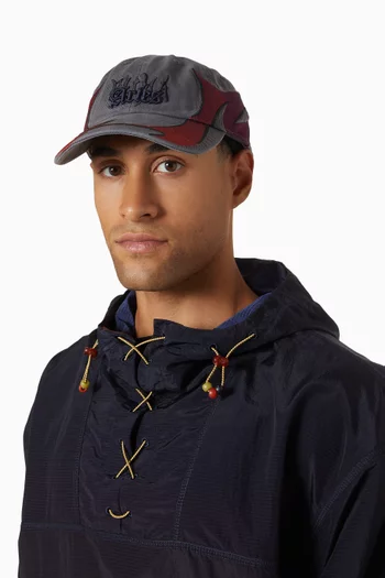 x Aries Baseball Cap in Cotton