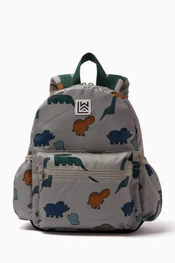 Andreas Dinosaur-print Backpack