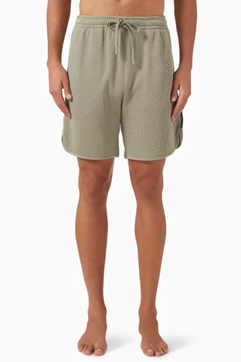 Lounge Bermuda Shorts in Waffle Jersey