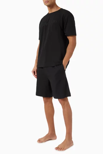 Icon Sleep Shorts in Cotton-terry