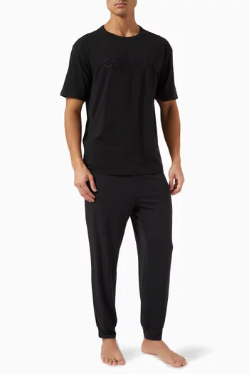Logo Waistband Lounge Pants in Modal-jersey