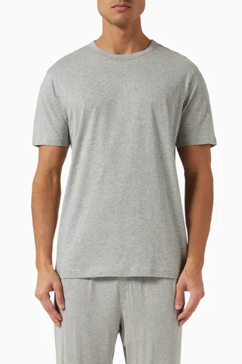 Logo Lounge T-shirt in Cotton