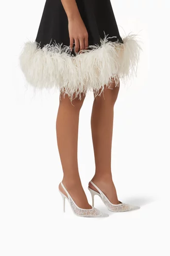 Anok 105 Slingback Pumps in Lace