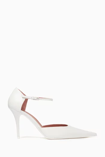 Barbara Mary Jane 90 Pumps in Nappa Leather