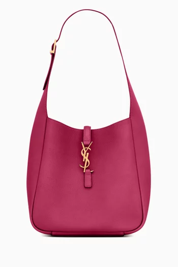 Small Le 5 À 7 Shoulder Bag in Grained Leather