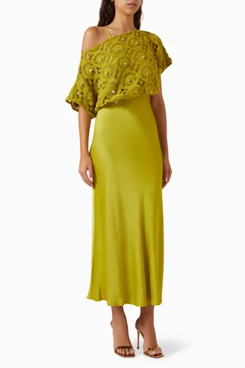 Tilly Shell Dress in Crochet