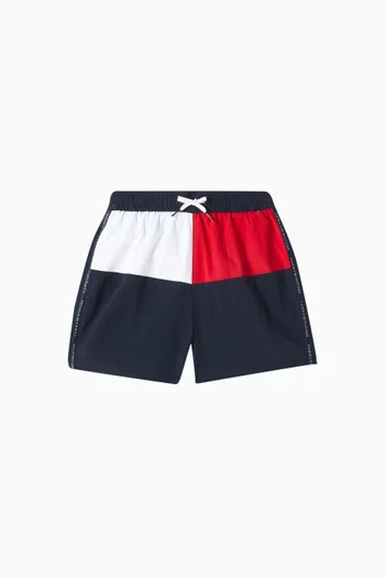 Hilfiger Flag Mid-length Swim Shorts