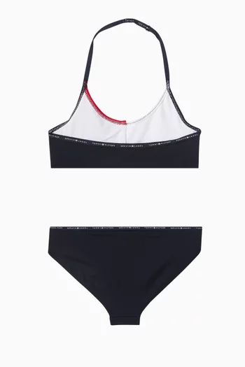 Two-Piece Bikini in Stretch Recycled Polyester