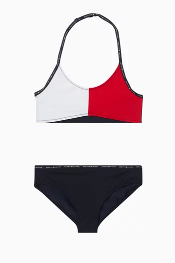Two-Piece Bikini in Stretch Recycled Polyester