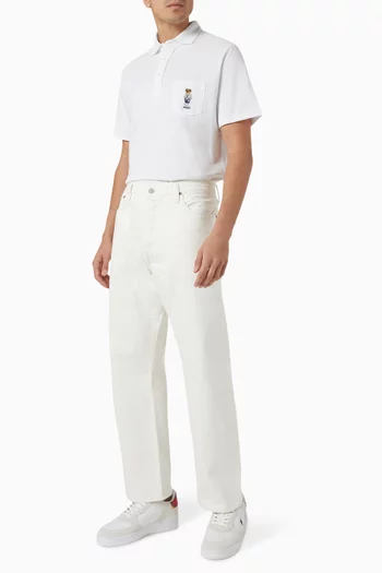 Polo Bear Polo Shirt in Cotton