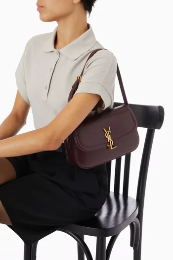 Medium Solferino Satchel in Box Saint Laurent Leather