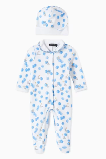 Printed 2-piece Gift Set in Cotton