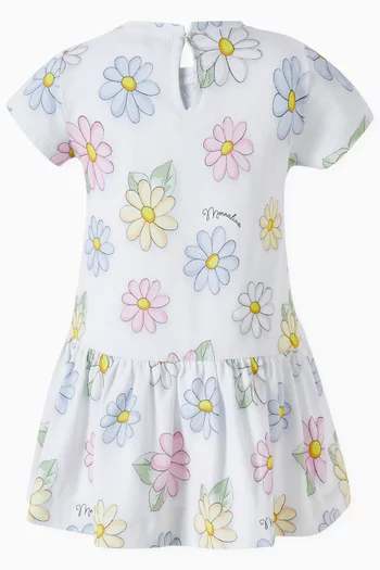 Low-waist Daisy Dress in Cotton