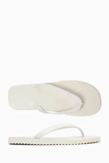 Xeo Flip-flops in Leather & Rubber