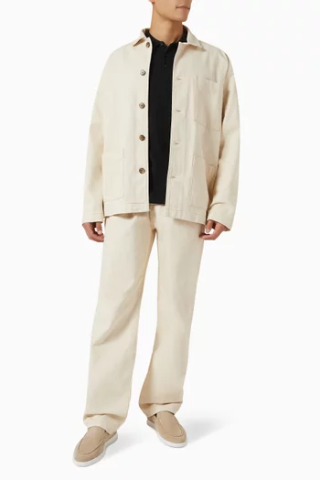 Loose-fit Kobe Pleated Jeans