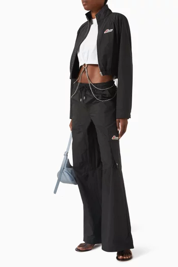 Selldone Cargo Track Pants in Nylon & Cotton