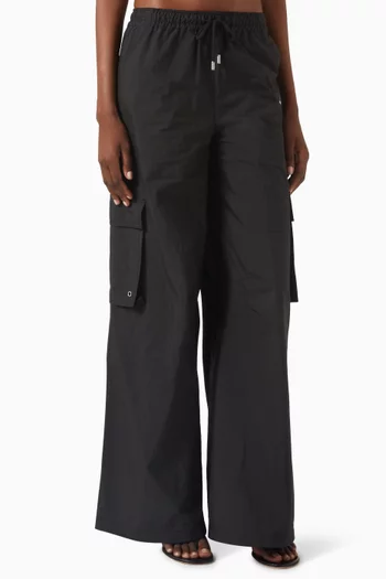 Selldone Cargo Track Pants in Nylon & Cotton