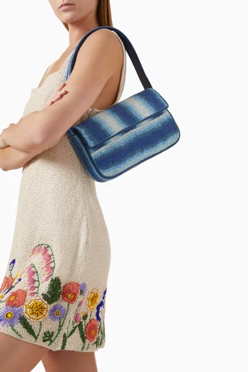 Tommy Beaded Shoulder Bag