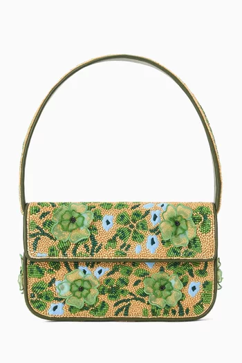 Tommy Beaded Shoulder Bag