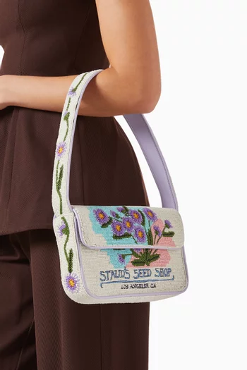 Tommy Beaded Shoulder Bag