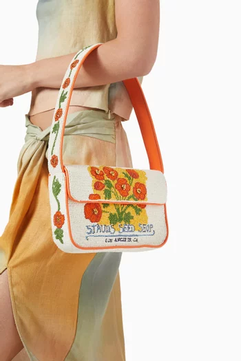 Tommy Beaded Shoulder Bag