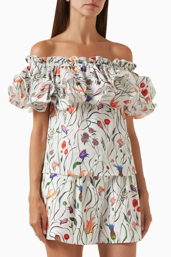 Lola Ruffled Top