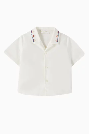 Boat Embroidered Shirt