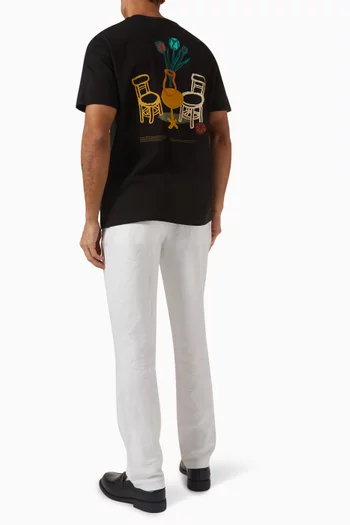 Bruno Café T-shirt in Cotton-jersey