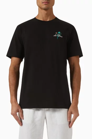 Bruno Café T-shirt in Cotton-jersey