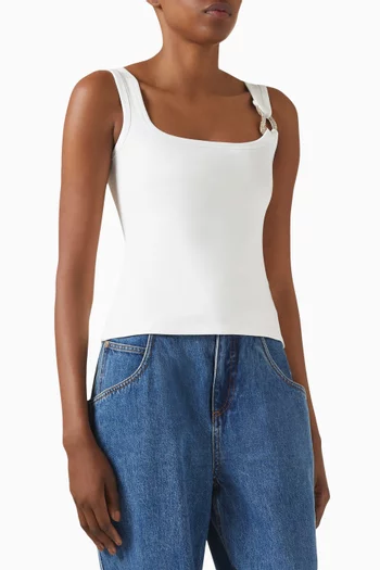 Crystal-link Tank Top
