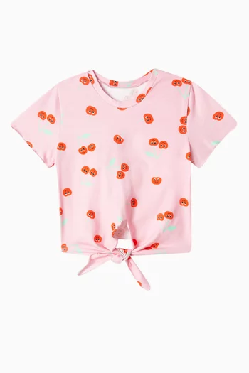 Chloe Cherry T-shirt in Organic Cotton
