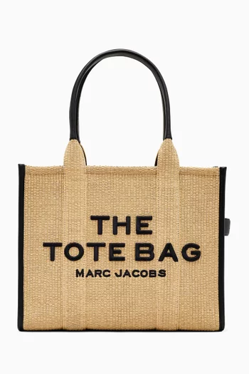 The Large Tote Bag in Raffia